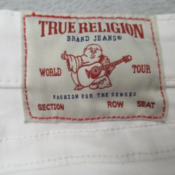 True Religion Jennie Curvy Jeans Women Mid Rise Skinny 32X24 Tapered Capri Denim - Picture 10 of 16